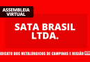 RESULTADO – SATA BRASIL: Redução de jornada com redução de salário e suspensão do contrato de trabalho RESULTADO – SATA BRASIL: Redução de jornada com redução de salário e suspensão do contrato de trabalho