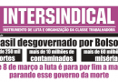 8 de Março – Dia Internacional de Luta das Mulheres Trabalhadoras – A luta é em defesa da vida! 8 de Março – Dia Internacional de Luta das Mulheres Trabalhadoras – A luta é em defesa da vida!