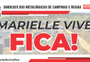Sindicatos e movimentos sociais fazem ato em defesa do Acampamento Marielle Vive, em Valinhos Sindicatos e movimentos sociais fazem ato em defesa do Acampamento Marielle Vive, em Valinhos