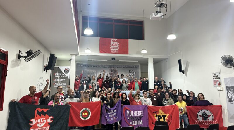 Plenária organiza mobilização para o Plebiscito Popular em Campinas